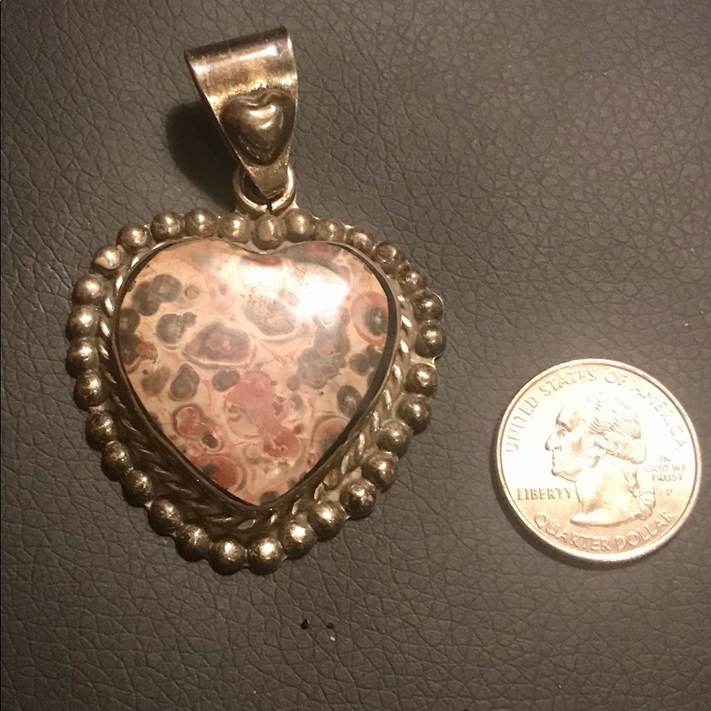 VINTAGE Large 36.5 Gram Taxco .925 Silver Pendant